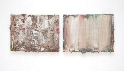 Senza titolo (VI),
2010,
diptych, oil on canvas,
cm 30 x 40 (each)