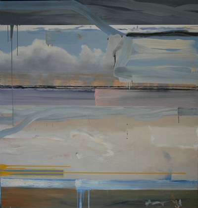 Paesaggio 01,
2005,
oil on canvas,
cm 194 x 185
