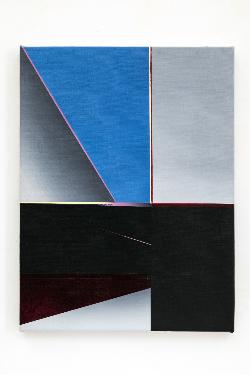 Fuga n.2, 2020 - 2021, acrylic on canvas, cm 30 x 20