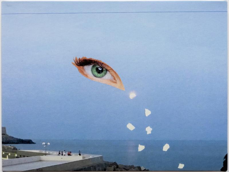Lacrime di sirena, 2017 - 2020, print on canvas, cm 30 x 40