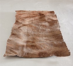 Sentiero I,
2012,
handmade paper, soil, wood,
cm (h) 5 x 108 x 51