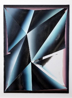 Untitled (deserted corners) #10, 2016, acrylic on canvas, cm 190 x 140 