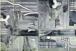 Hertz,
2008,
diptych,
oil on canvas,
cm 200 x 300