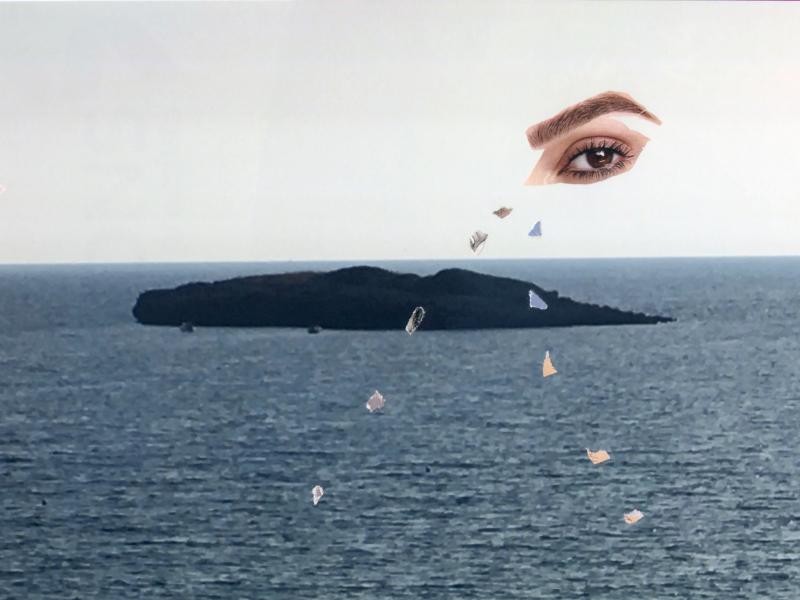 Lacrime di sirena, 2017 - 2020, print on canvas, cm 30 x 40