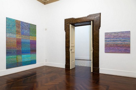 Simona Weller, La pittura facile e difficile come l'amore, exhibition view