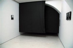 Damir Ocko, We saw nothing but the uniform blue of the Sky, 2012, exhibition view