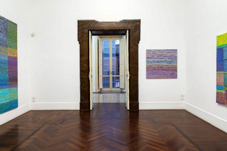 Simona Weller, La pittura facile e difficile come l'amore, exhibition view
