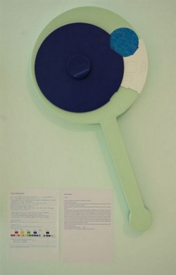 Proyecto Cpsulas TI,
2004-2011,
fibreglass, PVC, vinyl, paper,
cm 45 x 8 (each),
detail