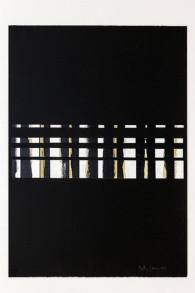 Finestre di cielo (Windows of sky), 1973, collage and acrylic on paper, cm 70 x 50