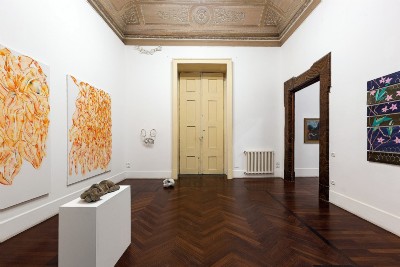 Parabasi, a cura di Francesca Lacatena, 2020, exhibition view, photo: Danilo Donzelli