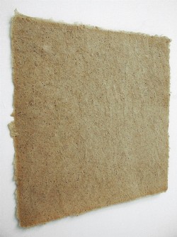 Impressione I, II, III,
2012,
7 elements, dry-print on handmade cotton paper,
cm 245 x 32 (each),
detail