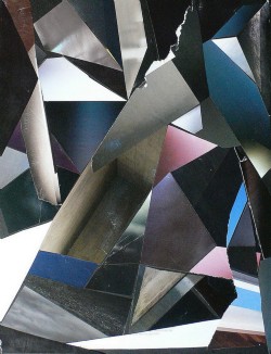 Untitled, 2010, collage on paper, cm 40 x 30 (each, five elements)