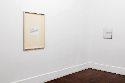 Maria Adele Del Vecchio, Personne, 2019, exhibition view