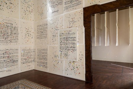 Maxime Rossi, Un ruscello di ombre, 2019, exhibition view